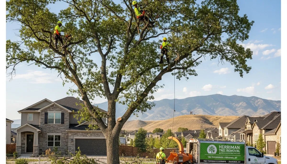 Professional tree removal service in Salt Lake City UT by local certified arborists