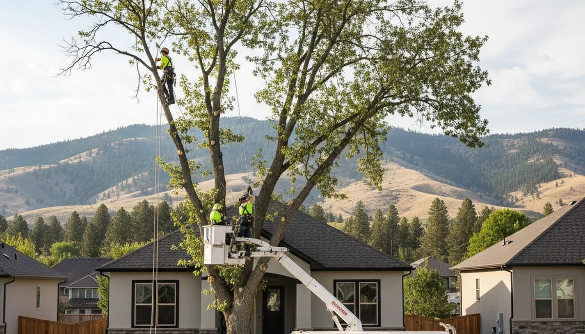 Professional tree removal service in Salt Lake City UT by certified arborists