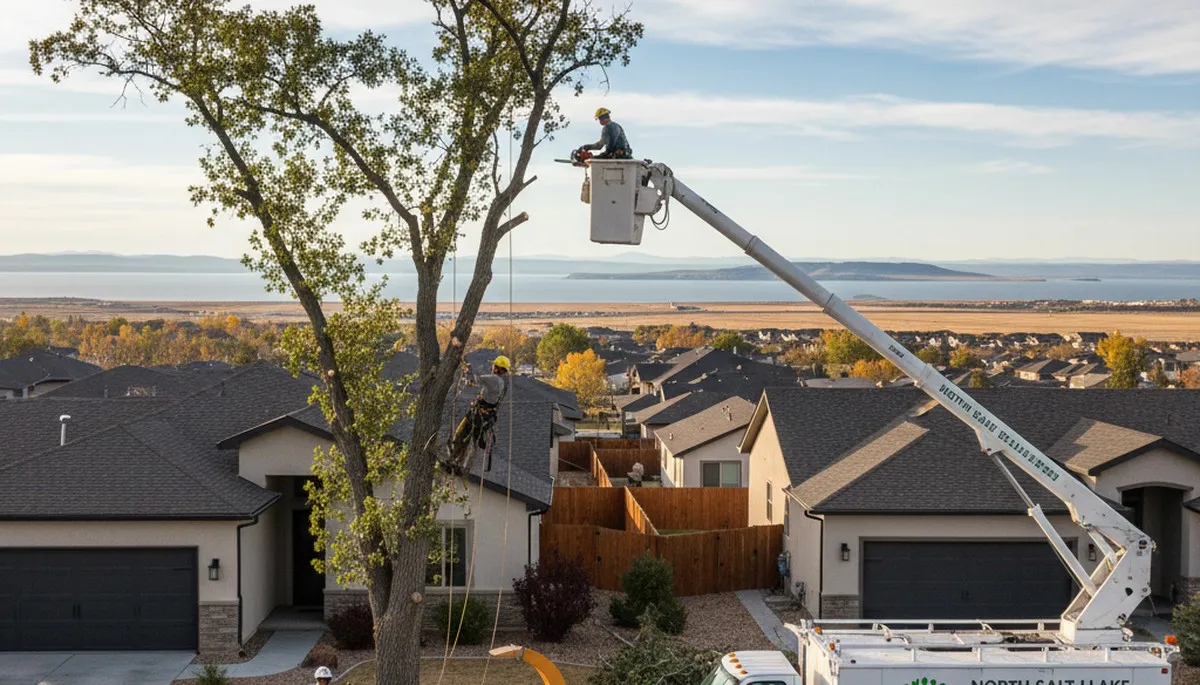 Professional tree removal service in Salt Lake City UT by local certified arborists